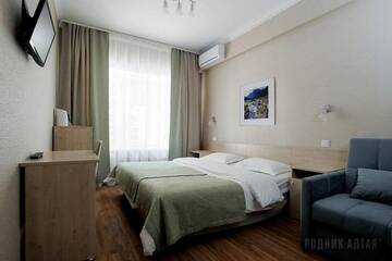 Семейный 1-комнатный (без балкона), Корпус: «Здравница» в Гостинице Родник Алтая