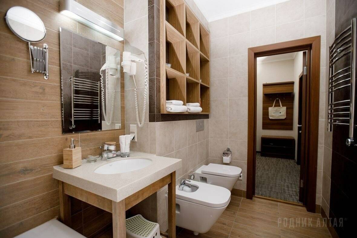 Фотографии номера Люкс, Корпус: «Родник» (6 этаж) в Гостинице Родник Алтая Белокуриха