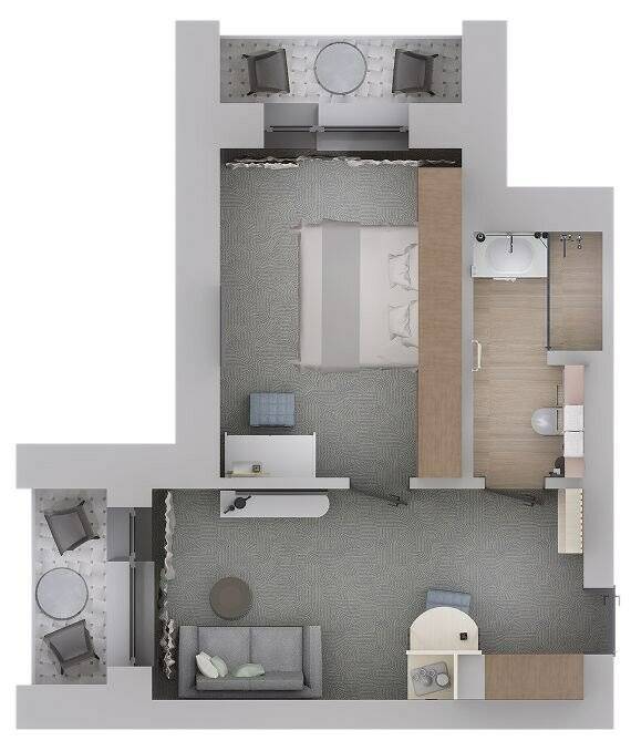 Фотографии номера Люкс, Корпус: «Родник» (3 этаж) в Гостинице Родник Алтая Белокуриха