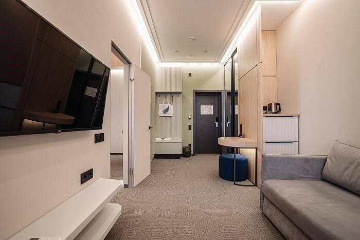 Фотографии номера Люкс, Корпус: «Родник» (3 этаж) в Гостинице Родник Алтая Белокуриха