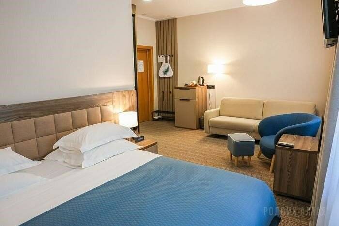 Фотографии номера Джуниор сюит, Корпус: «Родник» в Гостинице Родник Алтая Белокуриха