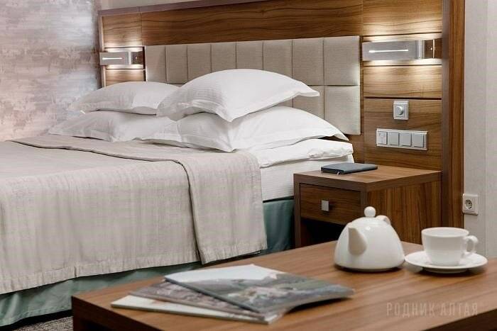 Фотографии номера Джуниор Премиум (вид на город), Корпус: «Родник» в Гостинице Родник Алтая Белокуриха