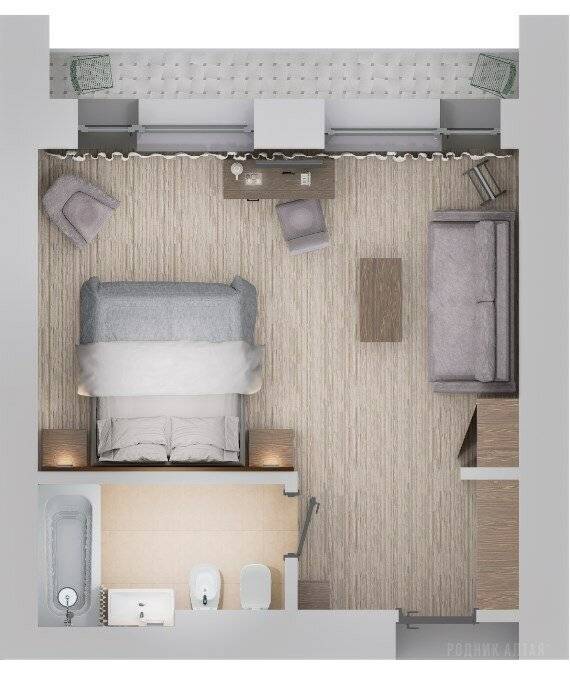 Фотографии номера Джуниор Премиум (вид на лес), Корпус: «Родник» в Гостинице Родник Алтая Белокуриха