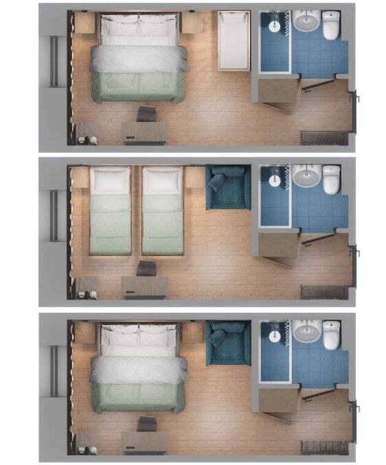 Фотографии номера Семейный 1-комнатный (без балкона), Корпус: «Здравница» в Гостинице Родник Алтая Белокуриха