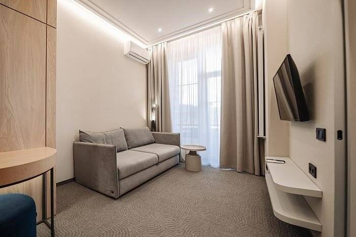 Фотографии номера Люкс, Корпус: «Родник» (3 этаж) в Гостинице Родник Алтая Белокуриха